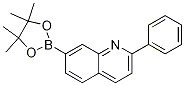 2-苯基-7-(4,4,5,5-四甲基-1,3,2-二噁硼烷-2-基)喹啉结构式_867164-54-3结构式