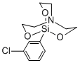 M-氯苯氧基氯硅宁结构式_86825-39-0结构式