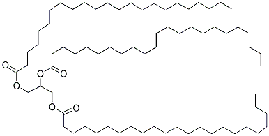 三(二十三烷酸)甘油酯结构式_86850-72-8结构式