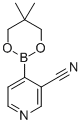 3-氰基吡啶-4-硼酸新戊二醇酯结构式_868944-73-4结构式