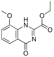 (9ci)－1,4-二氢-8-甲氧基-4-氧代-2-喹唑啉羧酸乙酯结构式_869294-78-0结构式