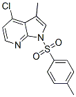 4-氯-3-甲基-1-[(4-甲基苯基)磺酰基]-1H-吡咯并[2,3-b]吡啶结构式_869335-18-2结构式
