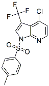 4-氯-1-[(4-甲基苯基)磺酰基]-3-三氟甲基-1H-吡咯并[2,3-b]吡啶结构式_869335-74-0结构式