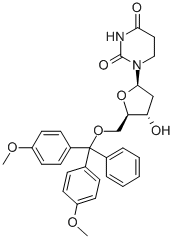 2-脱氧-5-o-(二甲氧基三苯甲游基)-5,6-二氢尿苷结构式_869355-28-2结构式