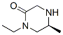 (5S)-1-乙基-5-甲基-2-哌嗪酮结构式_869901-78-0结构式