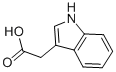 3-吲哚乙酸结构式_87-51-4结构式