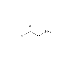 2-氯乙胺盐酸盐结构式_870-24-6结构式