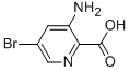 3-氨基-5-溴-2-吡啶羧酸结构式_870997-85-6结构式