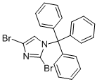 2,4-二溴-1-三苯甲游基-1H-咪唑结构式_871269-06-6结构式