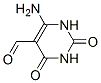 6-氨基-2,4-二氧代-1,2,3,4-四氢嘧啶-5-甲醛结构式_87166-64-1结构式