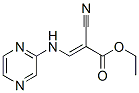 2-氰基-3-(吡嗪-2-氨基)-丙烯酸乙酯结构式_871926-02-2结构式