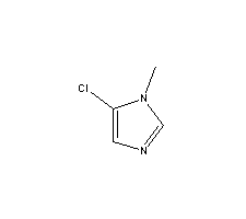 5-氯-1-甲基咪唑结构式_872-49-1结构式