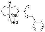 (1S,3S,5S)-2-氮杂双环[3,3,0]辛烷-3-羧酸苄酯盐酸盐结构式_87269-87-2结构式
