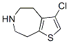 3-氯-5,6,7,8-四氢-4H-噻吩并[2,3-d]氮杂卓结构式_873017-02-8结构式