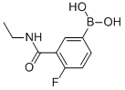 3-(乙基氨基甲酰)-4-氟苯硼酸结构式_874219-20-2结构式
