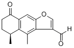(S)-5,6,7,8-四氢-4,5-二甲基-8-氧代萘并[2,3-B]呋喃-3-甲醛结构式_87440-75-3结构式