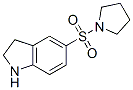 5-(吡咯烷基-1-磺酰基)吲哚烷结构式_874594-03-3结构式