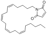 N-花生四烯基马来酰亚胺结构式_876305-42-9结构式