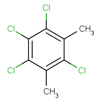 2,4,5,6-四氯间二甲苯结构式_877-09-8结构式