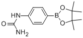4-(Ureido)phenylboronic acid, pinacol ester Structure,877134-77-5Structure