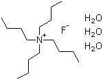 四丁基氟化铵三水合物结构式_87749-50-6结构式