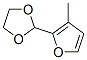 2-(3-甲基-2-呋喃)-1,3-二氧戊环结构式_878285-40-6结构式