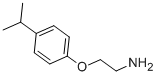 2-(4-异丙基-苯氧基)-乙胺结构式_878433-18-2结构式