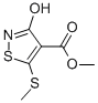 3-羟基-5-甲基磺酰基-异噻唑-4-羧酸甲酯结构式_878477-22-6结构式