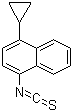 1-环丙基-4-异硫代氰酰基萘结构式_878671-95-5结构式