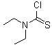 二乙基硫代氨基甲酰氯结构式_88-11-9结构式