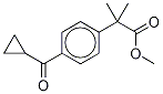 4-(环丙基羰基)-alpha,alpha-二甲基苯乙酸甲酯结构式_880088-78-8结构式