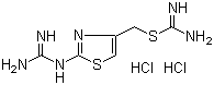 (S)-((2-胍基-4-噻唑基)甲基)异硫脲二盐酸盐结构式_88046-01-9结构式