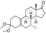 7alpha-甲基-3,3-二甲氧基-5(10)-雄烯-17-酮结构式_88247-84-1结构式