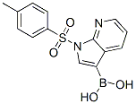 B-[1-[(4-甲基苯基)磺酰基]-1H-吡咯并[2,3-b]3-吡啶基]-硼酸结构式_882562-39-2结构式