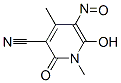 1,2-二氢-6-羟基-1,4-二甲基-5-亚硝基-2-氧代-3-吡啶甲腈结构式_882808-57-3结构式