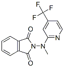 2-[甲基 [4-(三氟甲基)-2-吡啶]氨基]-1H-异吲哚-1,3(2H)-二酮结构式_883031-31-0结构式