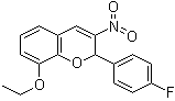 8-乙氧基-2-(4-氟苯基)-3-硝基-2H-1-苯并吡喃结构式_883046-50-2结构式