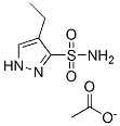 1-甲基-4-甲酸乙酯-5-吡唑磺酰胺结构式_88398-81-6结构式