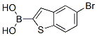 (5-溴-1-苯并噻吩-2-基)硼酸结构式_884010-25-7结构式