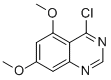 4-氯-5,7-二甲氧基喹唑啉结构式_884340-91-4结构式