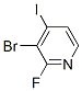 2-氟-3-溴-4-碘吡啶结构式_884494-52-4结构式