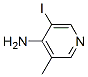 4-氨基-3-碘-5-甲基吡啶结构式_884495-49-2结构式