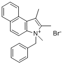 1,2,3-三甲基-1-苄基-1H-苯并吲哚溴化铵结构式_884863-08-5结构式