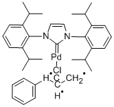苯基烯丙基氯-[1,3-二(二异丙基苯基)咪唑-2-亚基]钯(II)结构式_884879-23-6结构式