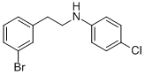[2-(3-溴苯基)乙基]-(4-氯苯基)胺结构式_885270-36-0结构式