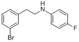 [2-(3-溴苯基)乙基]-(4-氟苯基)胺结构式_885270-45-1结构式