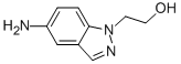 5-氨基-1H-吲唑-1-乙醇结构式_885270-96-2结构式
