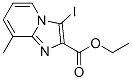 3-碘-8-甲基-咪唑并[1,2-a]吡啶-2-羧酸乙酯结构式_885276-44-8结构式