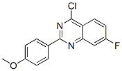 4-氯-7-氟-2-(4-甲氧基苯基)-喹唑啉结构式_885277-27-0结构式