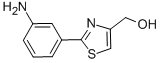 [2-(3-氨基苯基)噻唑-4-基]甲醇结构式_885280-39-7结构式